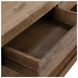 Marsa Natural Rectangular Console Table with 3 Drawers