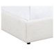 Emmit Merino Pearl Performance Fabric Queen Upholstered Platform Bed