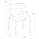 Kiran Kona Backwoods and Noah Meadow Stackable Dining Chair Set of 2
