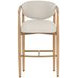Sigrid Monument Oatmeal Upholstered Bar Stool