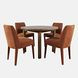 Bodhi Auburn Upholstered 5 Piece Dining Set