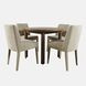 Bodhi Sand Upholstered 5 Piece Dining Set