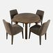 Bodhi Sable Upholstered 5 Piece Dining Set