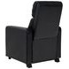 Toohey Black 5 Piece Push Back Recliner with 4 Console