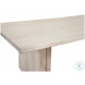 Nadia Whitewash Dining Table