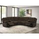 Atkinson Chocolate 3 Piece Modular Reclining Sectional
