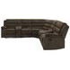 Atkinson Chocolate 3 Piece Modular Reclining Sectional