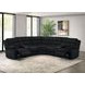Atkinson Black 3 Piece Modular Reclining Sectional