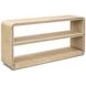 Damone Cerused White and Silver Rectangular Console Table