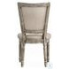 Gabrian Fabric and Reclaimed Gray Side Chair Set of 2