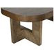 Nova Cerused Charcoal Rectangular Coffee Table