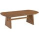 Knox Natural Pine Rectangular Cocktail Table