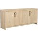 Trifecta Driftwood Cerused Oak Rectangular Dining Room Set