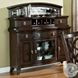 Keenan Dark Walnut Server with Hutch