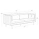 Vitoria Bravo Black 81" Sofa