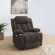 Houston Dark Brown Power Lift Recliner