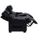 Zuma Black 85" Power Reclining Sofa with LED Light and USB Charging