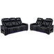 Zuma Black Power Reclining Living Room Set