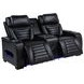 Zuma Black Power Reclining Living Room Set