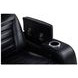 Zuma Black 74" Power Reclining Loveseat with USB Charging and LED Light