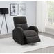 Grant Charcoal Gray Power Recliner