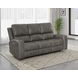Brickston Charcoal 86" Power Reclining Sofa with LED Light and USB Charging