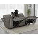 Brickston Charcoal 86" Power Reclining Sofa with LED Light and USB Charging