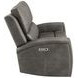 Brickston Charcoal 62" Power Reclining Loveseat with USB Charging