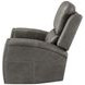 Brickston Charcoal Power Swivel Glider Recliner with USB Charging