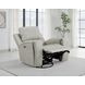 Brickston Gray Power Swivel Glider Recliner with USB Charging