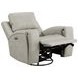 Brickston Gray Power Swivel Glider Recliner with USB Charging