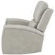 Brickston Gray Power Swivel Glider Recliner with USB Charging