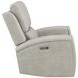 Brickston Gray Power Swivel Glider Recliner with USB Charging