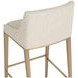 Landmark Monument Oatmeal Upholstered Bar Stool