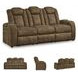 Wolfridge Brindle Power Reclining Sofa