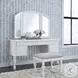 Summer House I Oyster White Vanity Desk
