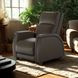 Venus Dark Roast Leather Zero Gravity Power Recliner and Massage