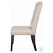Gerardo Beige Linen Side Chair Set of 2
