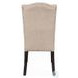 Gerardo Beige Linen Side Chair Set of 2