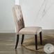Gerardo Beige Linen Side Chair Set of 2