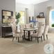 Gerardo Beige Linen Arm Chair Set of 2