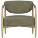 Heloise Ivanhoe Pine Upholstered Lounge Chair