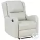 Kelsey Ivory English Arm Recliner