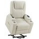 Armstrong Ivory Power Lift Massage Recliner