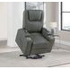 Armstrong Gray Power Lift Massage Recliner