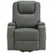 Armstrong Gray Power Lift Massage Recliner
