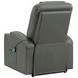 Armstrong Gray Power Lift Massage Recliner