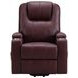 Armstrong Wine Power Lift Massage Recliner 