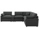 Collins Dark Gray 6 Piece Modular Power Sectional