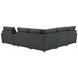 Collins Dark Gray 6 Piece Modular Power Sectional